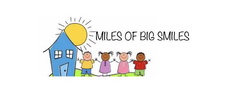 Logo for miles of big smiles day care